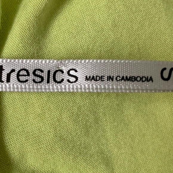 Tresics Stretch Colorblock Maxi Dress Surplice Wrap Top Tie Waist Sz S #257G - Picture 4 of 5